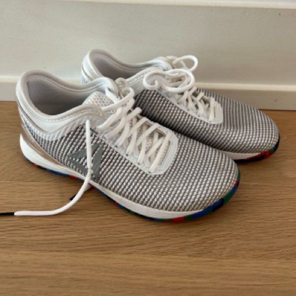 Reebok Crossfit Cross trainer shoes white Sz 7.5